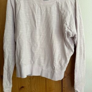 J.Crew Vintage Fleece sweatshirt XL Lilac